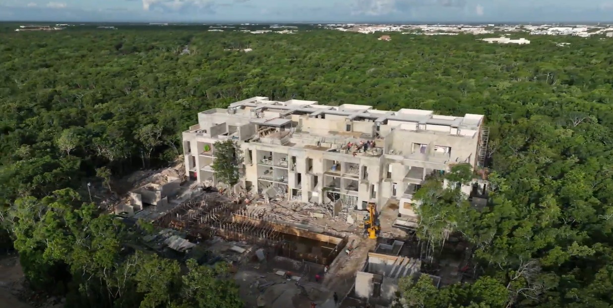 Avance de obra KUNE TULUM 101 - Reshit Bienes Raíces