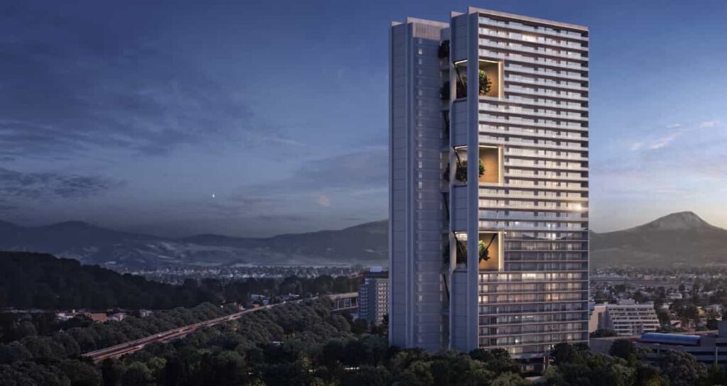 Torre Origina Pedregal con diseño de lujo y vistas panorámicas